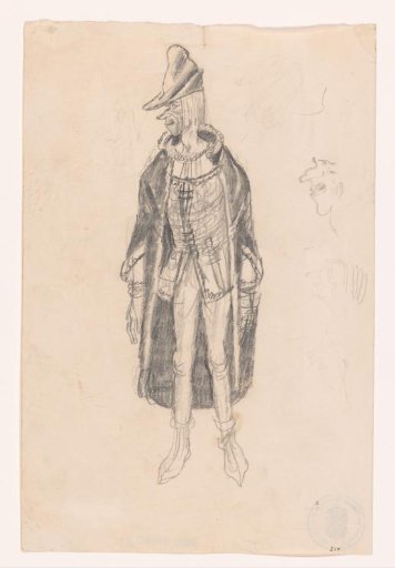 Thin man with knock-knees