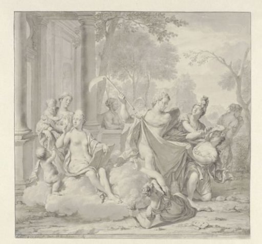 Allegory: Time Protects Truth and Wisdom from Envy, Hypocrisy and Lies