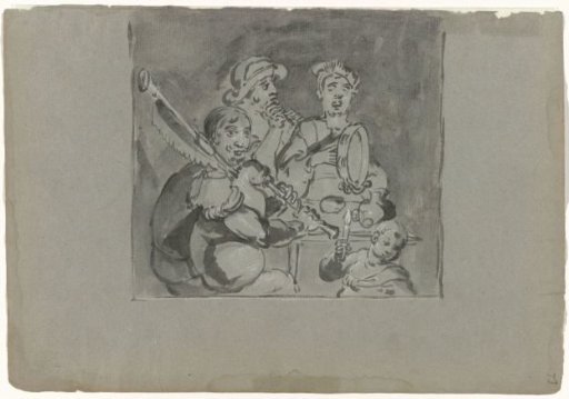 Musical company by candlelight