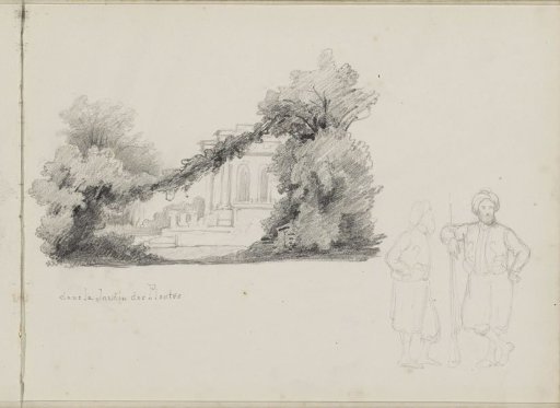 Building in the Jardin des Plantes in Paris