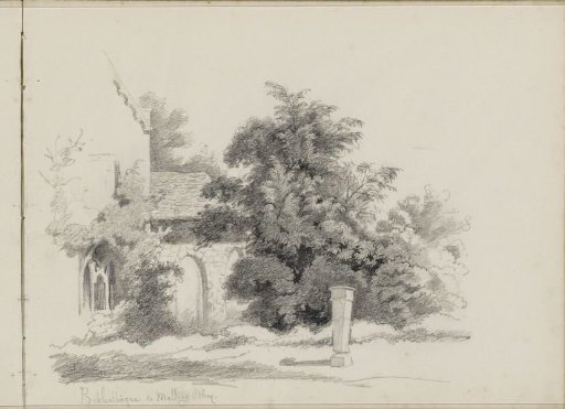 Exterior of the library of Malling Abbey
