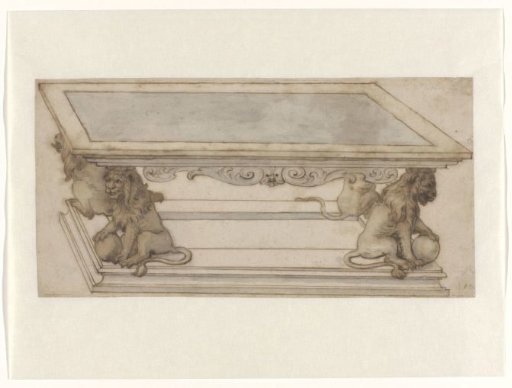 Drawing of a table