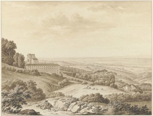 The Villa Aldobrandini at Frascati
