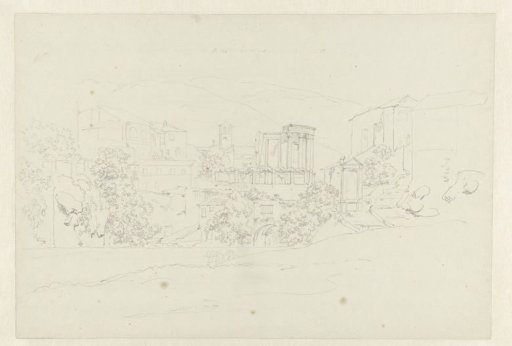 View of Tivoli, sketch