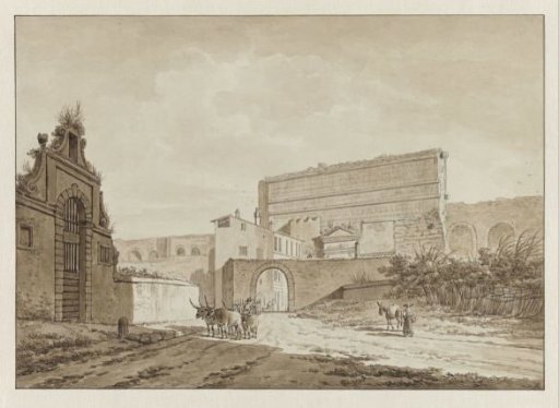 The Porta Maggiore in Rome