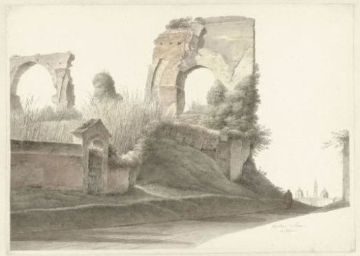 The Aqueduct of Nero in Rome