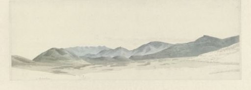 Mountain landscape near Tusculum