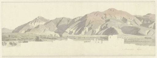 The Vesuvius, with Torre Annunziata (?)