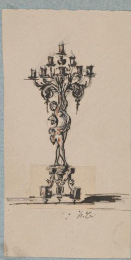 Design for a candelabrum