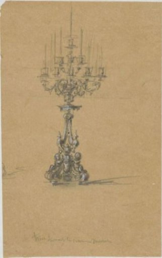Design for a candelabrum
