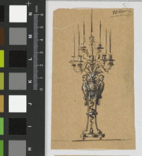 Design for a candelabrum