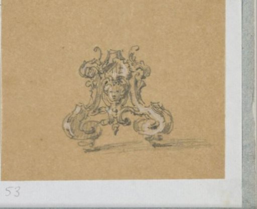 Design for the base of a candelabrum or candelabra