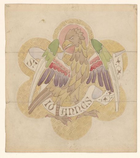 Design for Embroidery with the Evangelist John