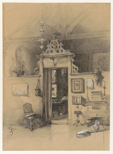 Gate in Bosboom's studio