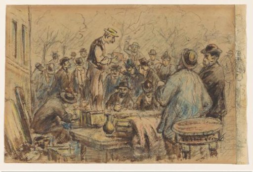 Auction in the open air