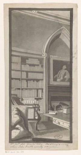 Library of Wroxton Abbey