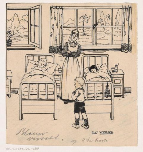 Sister in a hospital ward