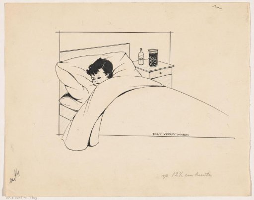 Boy in bed