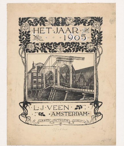 Cover design for: The Year 1905