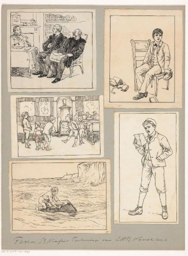 Five Scenes with Boys and Men
