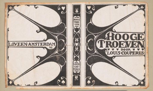 Binding design for: Louis Couperus, Hooge troeven, 1896