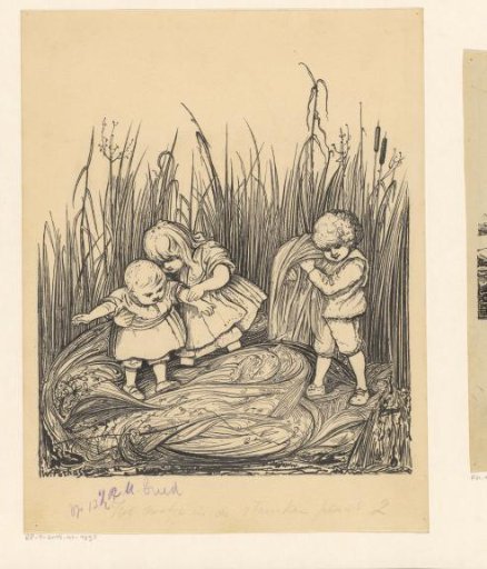 Three Children in the Reeds