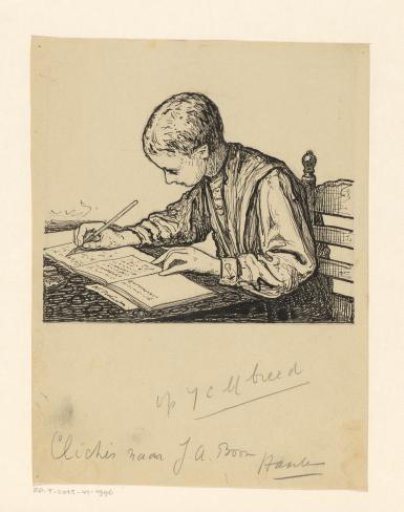 Writing Boy