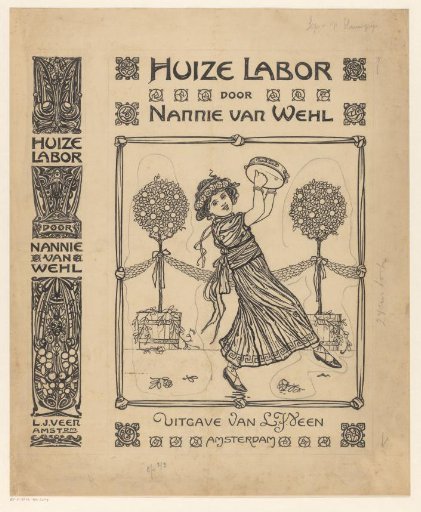 Band design for: Nannie van Wehl, Huize Labor, 1910