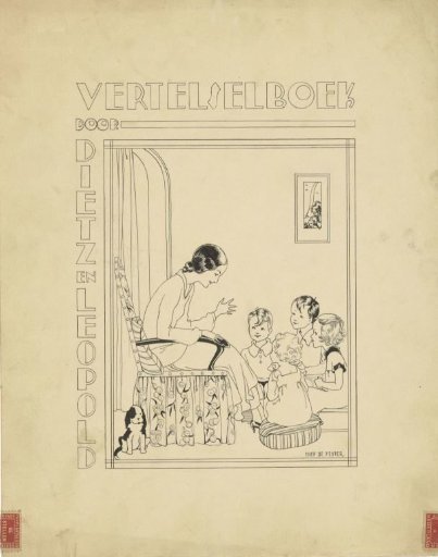 Band design for: Henriette Dietz and Katharina Leopold, Storybook, c. 1915-1934