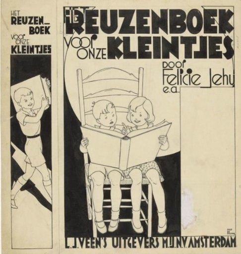 Band design for: Felicie Jehu et al., The Giant Book for Our Little Ones, 1937