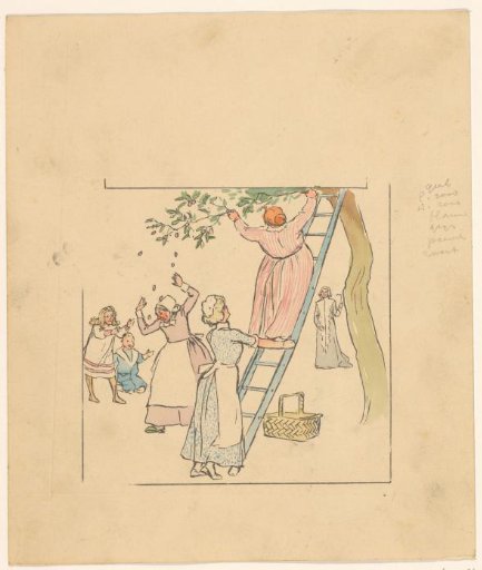 Company picking plums