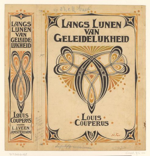 Cover Design for: Louis Couperus, Along Lines of Gradualness, 1900
