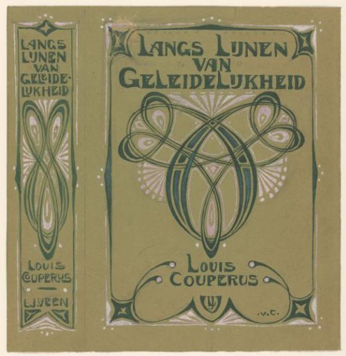 Cover Design for: Louis Couperus, Along Lines of Gradualness, 1900