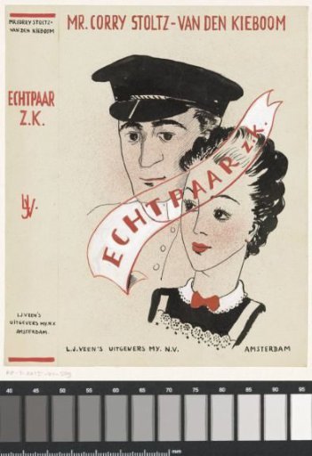 Band design for: Corry Stoltz-Van den Kieboom, Married couple, 1936
