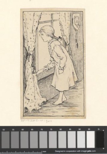 Girl in a Nightgown by a Window