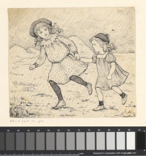 Two Girls in the Rain
