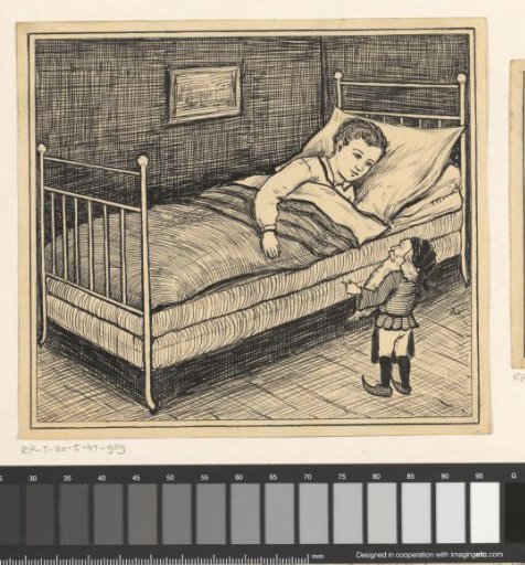Dwarf Visiting a Boy
