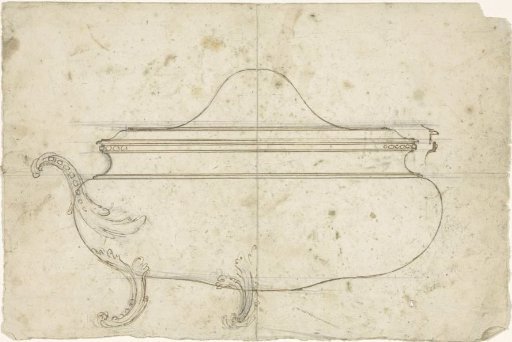 Design for an oval tureen