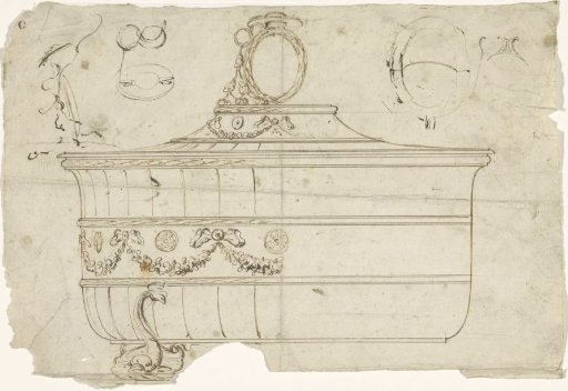 Design for an oval tureen