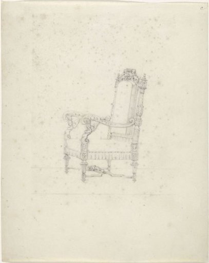 Design for an armchair