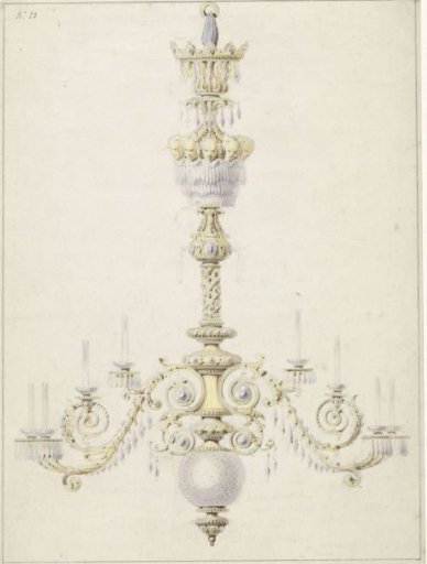 Design for a candelabrum