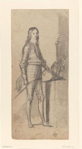Standing man in armor