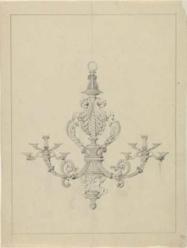 Design for a chandelier