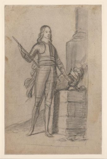Standing man in armor