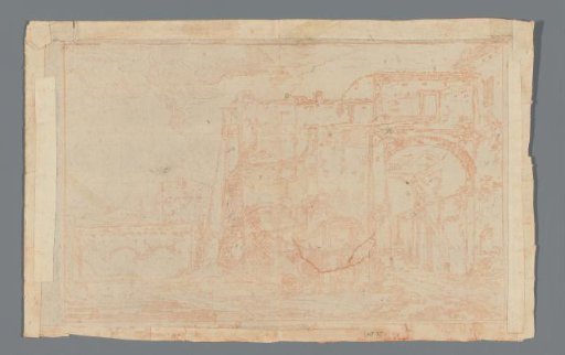 Gate with Traveler and Mule