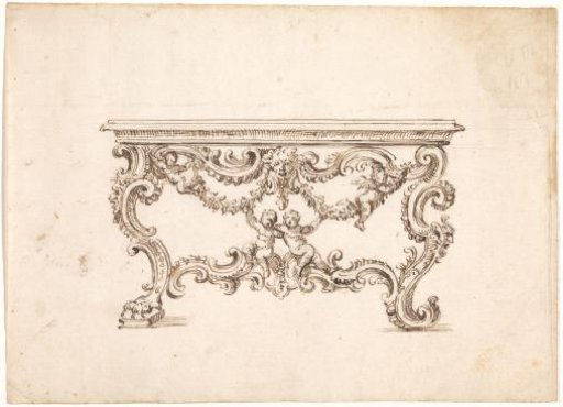 Design for a wall table