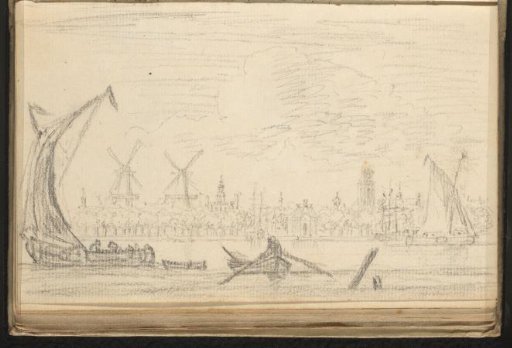 View of Rotterdam from the Maas