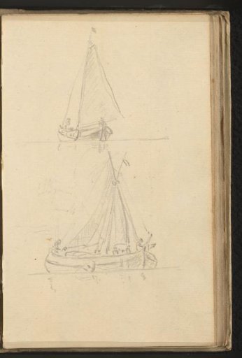 Two sailing boats