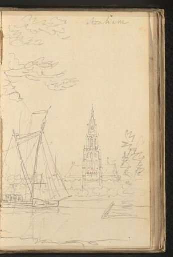 View of Arnhem with the St. Eusebius Church