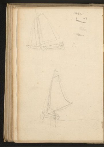 Two sailing boats